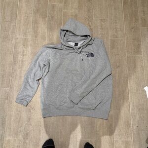 The North Face Men's Light Gray Hoodie